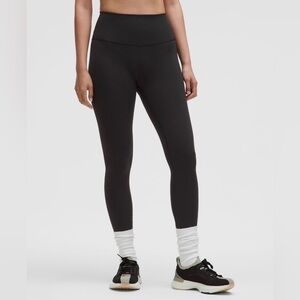 Lululemon Wunder Train High Rise Tight with Pockets 25”, Black
